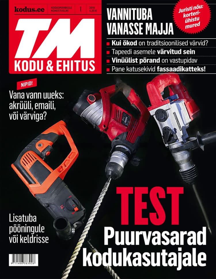 TM KODU&EHITUS JAANUAR 2019