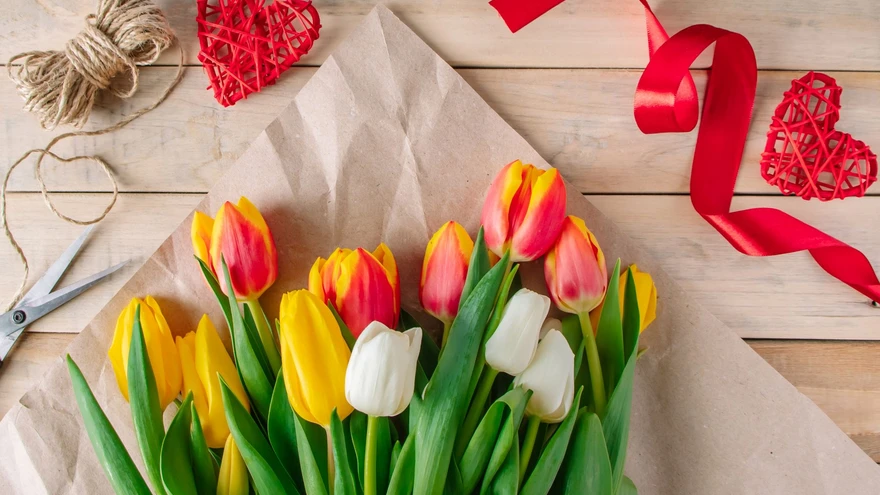 Valentinipäeva lilled