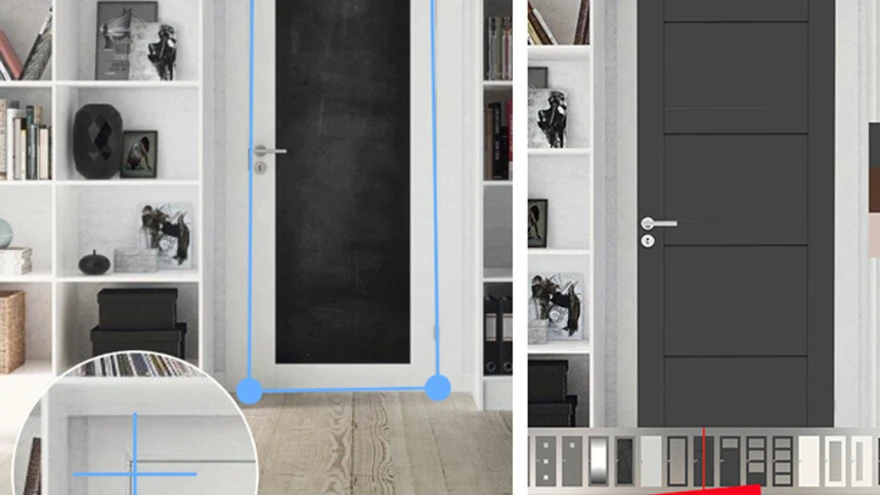 Valitava ukse sobivusest saab palju parema ülevaate. 