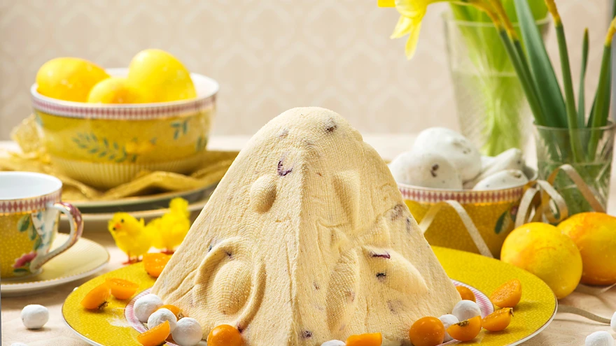 Pasha valge šokolaadiga.