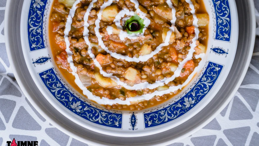 Läätse-köögiviljapada.