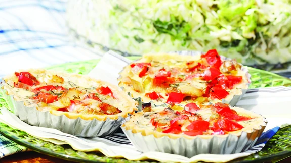 Aedvilja mini-quiche´d.