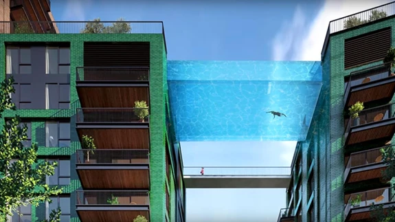 Naabrile külla ujundes.