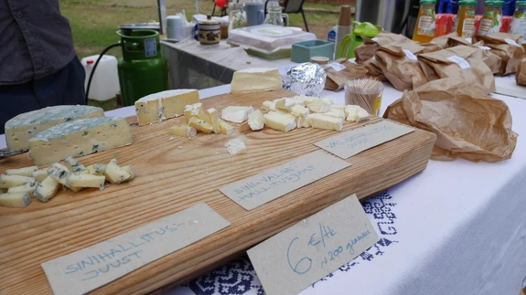 Alutaguse Juustukoja müügilett avatud talude päeval 2017