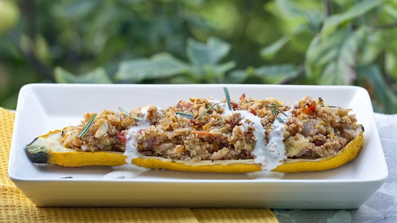 Kinoatäidisega suvikõrvits.