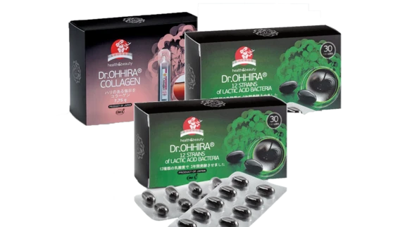 Dr. Ohhira probiootikum ja kollageenijook.