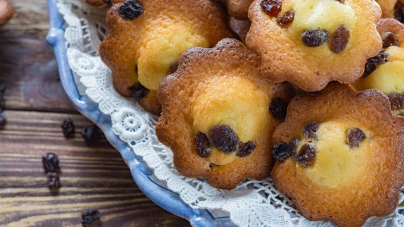 Rosinatest tulvil muffinid.