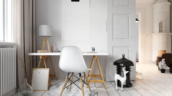 Minimalistlik põhjamaine kodu