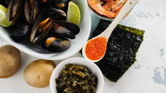 Joodirikkad toiduained. 