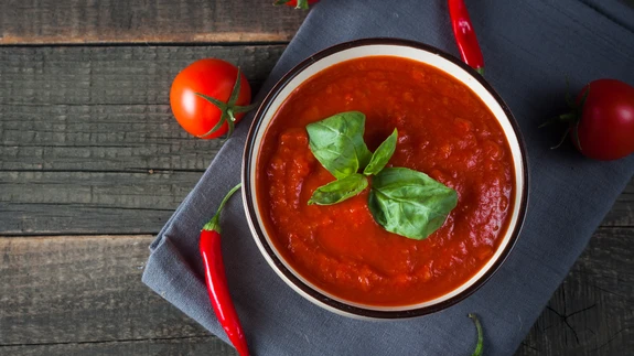 Vürtsikas tomatisupp.