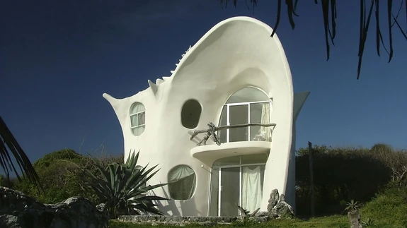 Shell house, Isla Mujeres, Mehhiko - üks põnevamaid peatuspaiku maailmas.