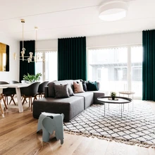 Näidiskorter Lõokese ringmajas.