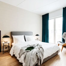 Näidiskorter Lõokese ringmajas.