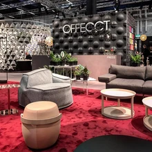 Esiplaanil Offeccti populaarne abitool Carry On, mida sai messil näha ka nahkpolsterdusega versioonis