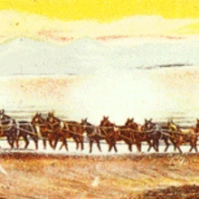 Furnace Creeki lähedal toodeti 1880. aastatel booraksit, mida siis 165-miilisel teel vedasid primitiivseid teid mööda Mojavesse vankritega nn 20-muula tiimid.